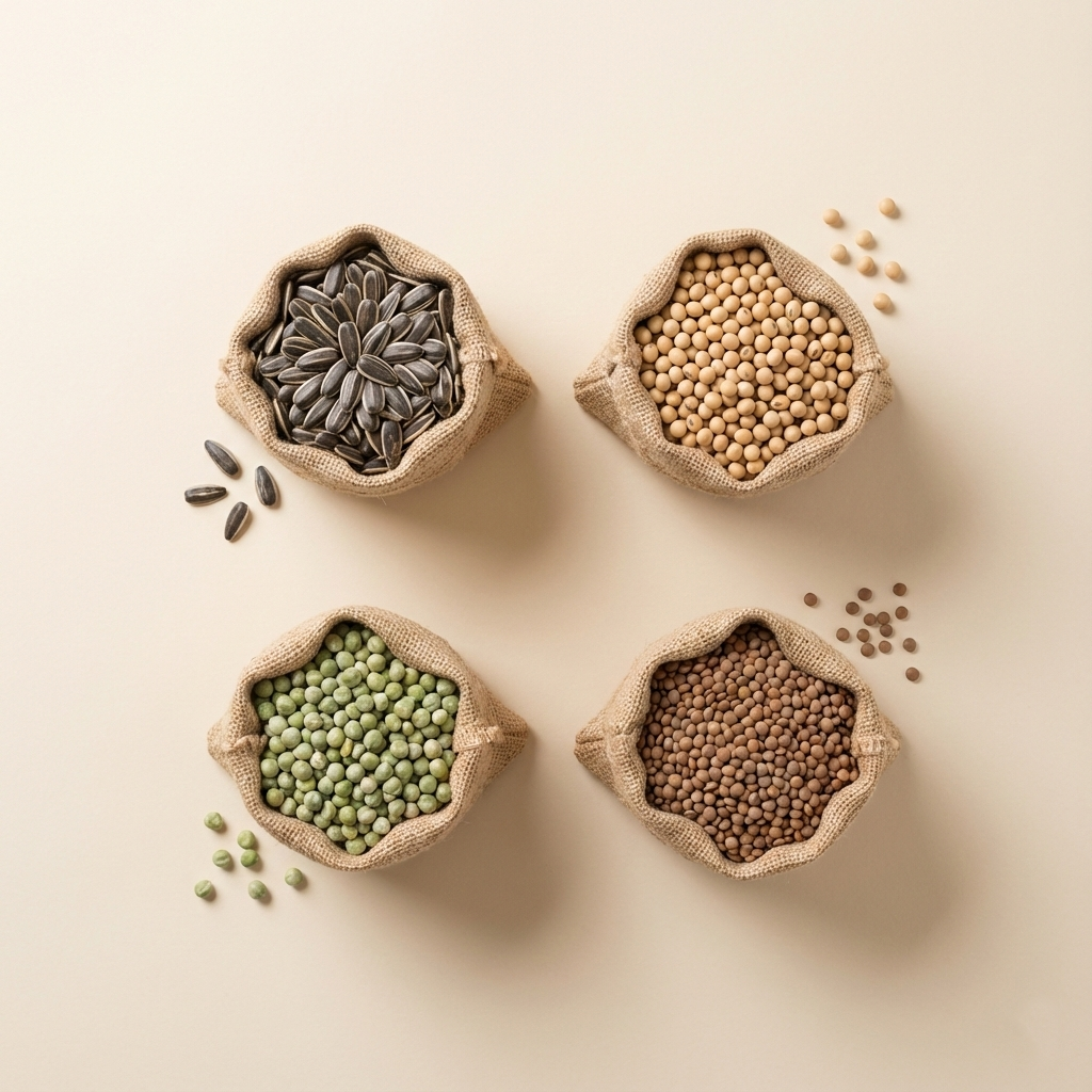 Масличные и бобовые